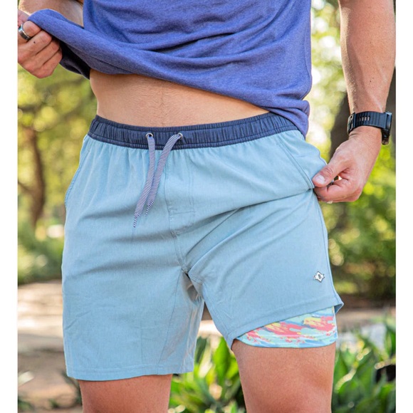 BURLEBO Other - BURLEBO Light Blue Men's Shorts